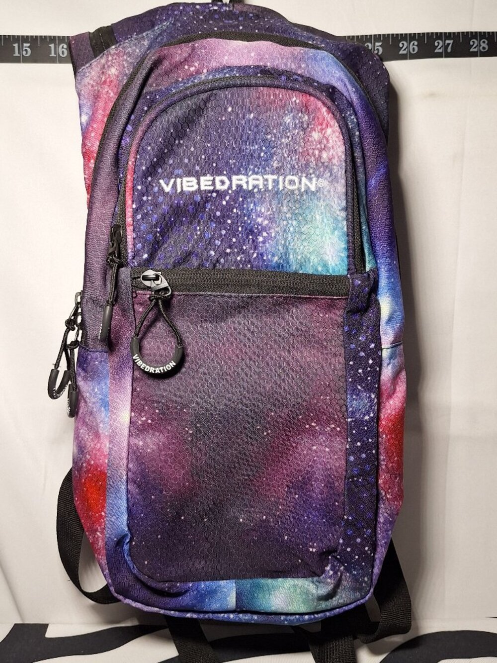 Vibedration Hydration Backpack w/o bladder - Purple Galaxy - Used